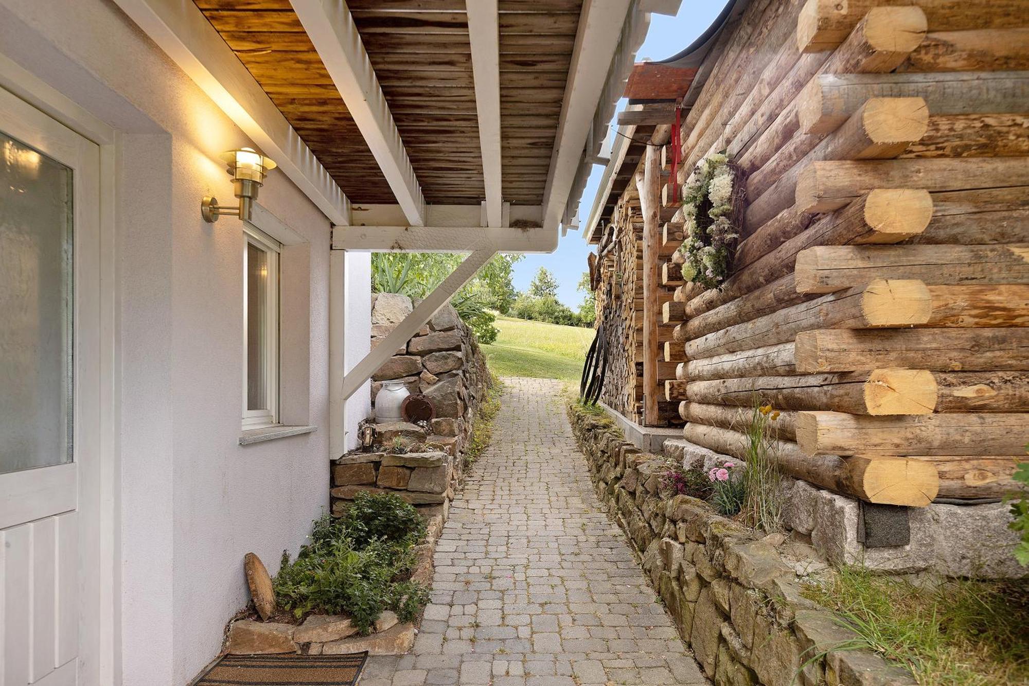 Apartamento Zum Haselbach Weilheim Exterior foto